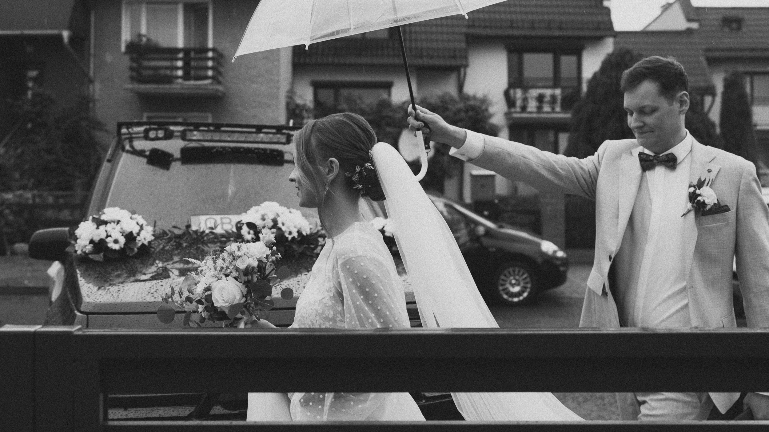 Reportaż w czerni i bieli — Fotografia ślubna, Fotografia reportażowa